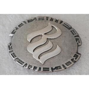 Vintage Rocawear Temple Style Metal Belt Buckle Hip Hop Jay-Z Y2K Retro